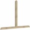 Ekena Millwork Portland Rough Sawn Timber Gable Bracket, Douglas Fir, 96"W x 64"H x 4"D x 4"F, 16/12 Pitch GBW096X64X0404POR00RDF - alternate 4